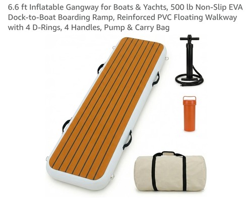 Inflatable gangway for - gangway,