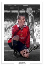ERIC CANTONA Signed Autograph
