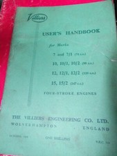 VILLIERS 75cc 7 71-98cc 10 10/1 10/2-120cc 12 12/1 12/2- 147cc 15 15/2 HANDBOOK