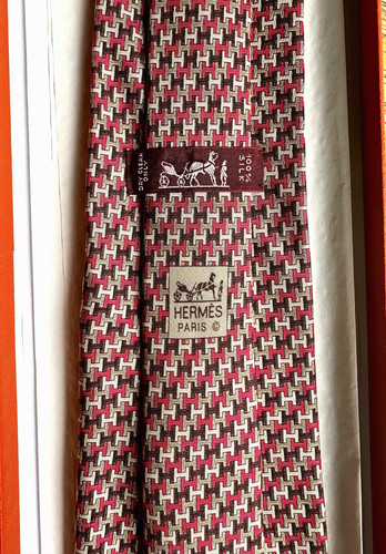 Hermes 100 silk tie - 100%,