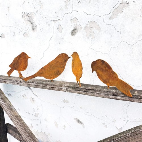 Lin wood pieces rusty - lin's,