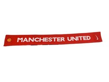 MANCHESTER UNITED RETRO FOOTBALL SCARF - MAN UTD