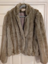 Eden Rose vegan mink jacket