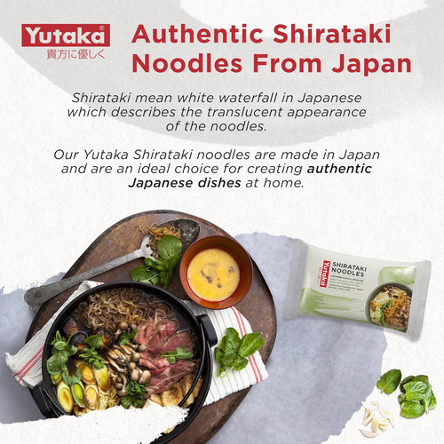 White shirataki noodles 170g - noodles,