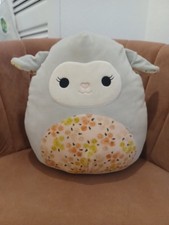 Squishmallows Elea Lamb Sheep Floral Belly Pink Nose 12inch 30cm