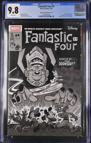 Fantastic four cgc 9 - four, 9.8