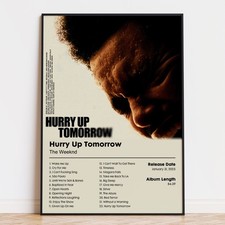 The Weeknd Hurry Up Tomorrow Album Poster Print