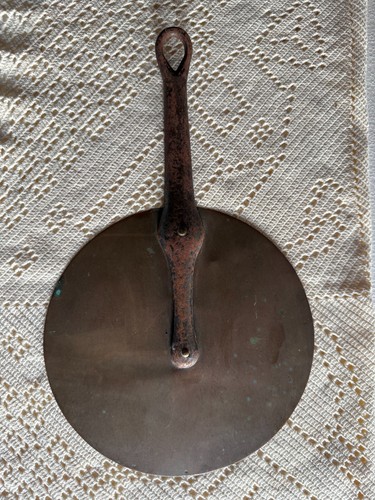 Antique french copper - french, lid