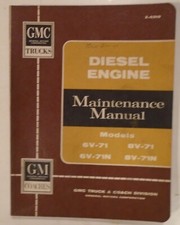 1963 GMC Diesel Engine