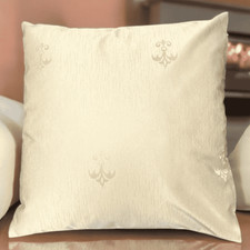Light Beige Damask Cushion