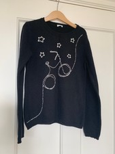 IL GUFO Black Merino Wool