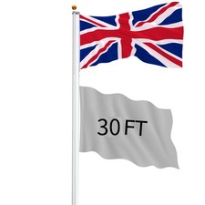 30FT/9.1M Detachable Flagpole