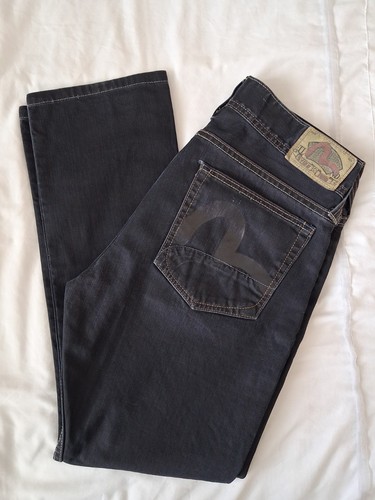 Evisu puma jeans sz34 - jeans,