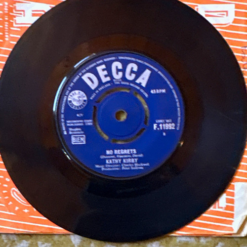 Kathy kirby regrets decca - kirby,