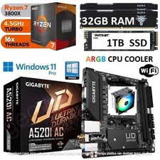 AMD Ryzen 7 3800X + 32GB RAM +