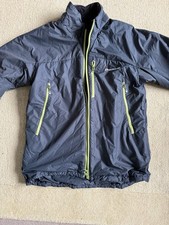 Montane Extreme Jacket, Men, Size Small, Grey With Lime Green Zips + Hood
