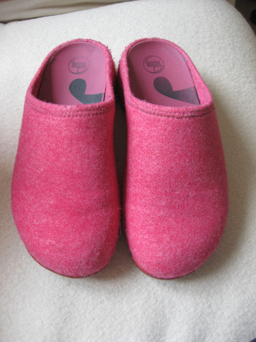Fitflop shuv pink felt - fitflop,