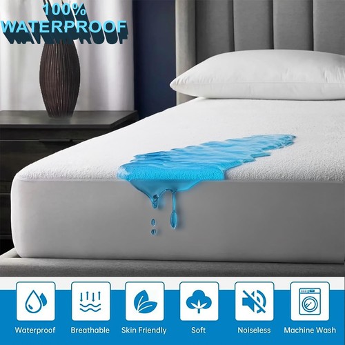 Wet waterproof mattress - wet,
