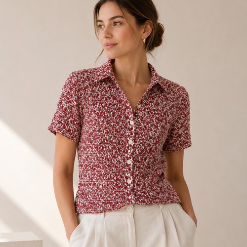 Crew liberty fabric - fabric, smocked