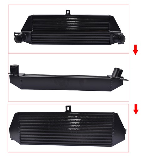 Front mount intercooler black - mount,
