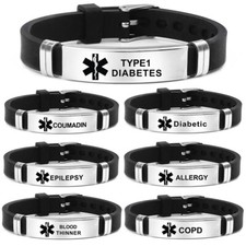 Medical alert bracelets - alert,