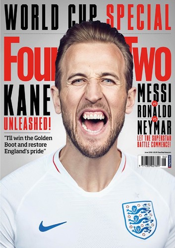442 magazine cover harry kane - magazine,
