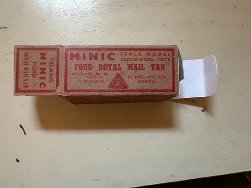 1930 tri ang minic ford - 1930's,