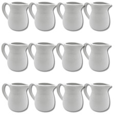 SET OF 12 MINI POURING JUGS