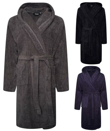 Bath robe mens - bath, hooded