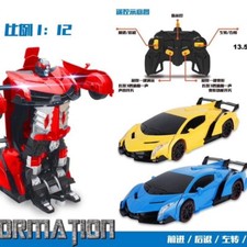 transformer robot stunt remote