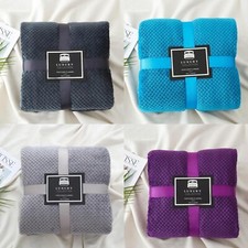 Luxury Popcorn Waffle Fleece