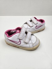 Nike trainers pink and white Size 5