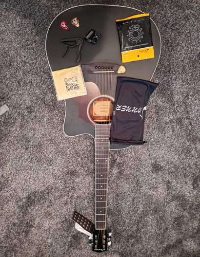 Donner black string - black, 6-string