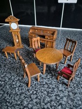 Wooden Dollhouse Furniture