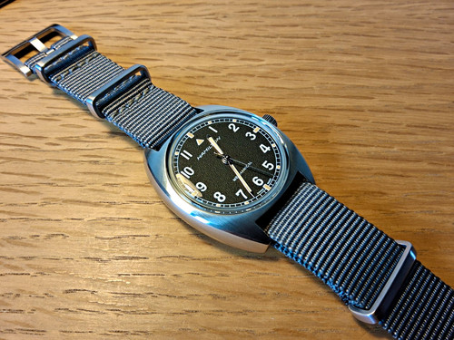 Hamilton khaki aviation pilot - aviation,