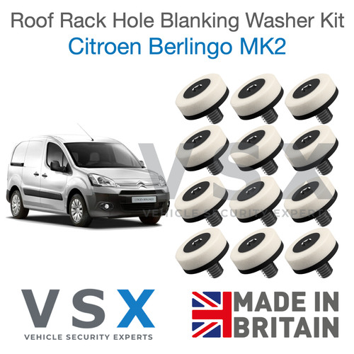 Roof rack hole - rack, blanking