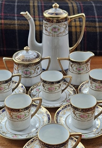Complete antique noritake - antique,