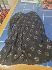 Children In Need Pudsey Dress Age 9 - 10 Black & Gold George