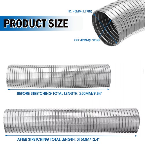 Exhaust polylock flexible pipe - exhaust,