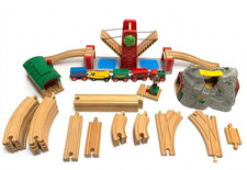 BRIO Wooden Railway Train Set