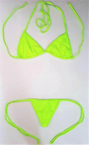 Sexy neon green string - sexy, g-string