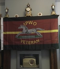 Prince Of Wales Own Regiment Of Yorkshire 5’ x 3’ Colours Flag ( 1PWO-V ) 30