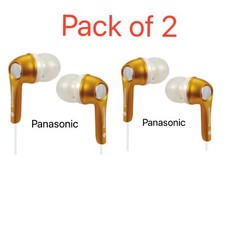 2 x Panasonic RP-HJE270E-Y Ear