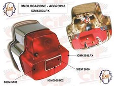 Complete Rear Light SIEM VESPA