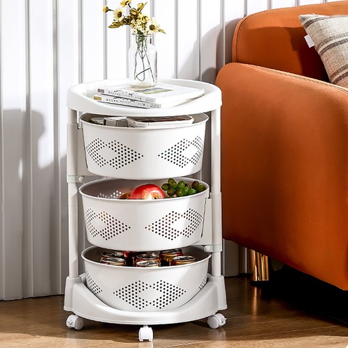Kitchen storage cart rotating - kitchen,