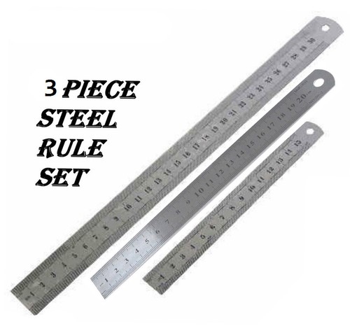 12 metal rule steel - 6'',