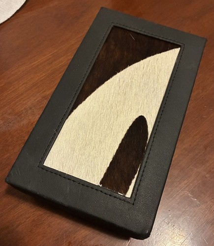 Zebra skin hide and - and, leather