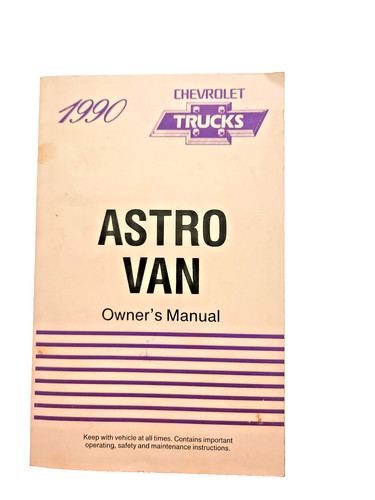 1990 chevy astro - astro, van