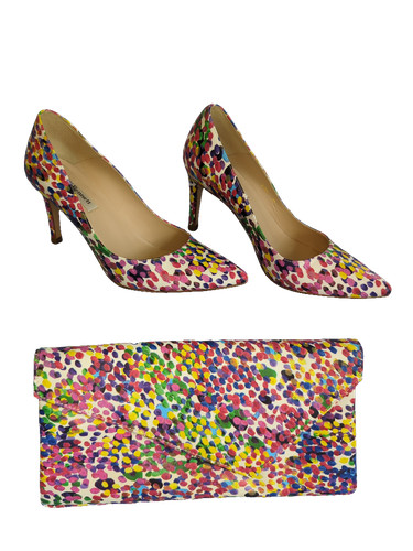 Bennett clutch bag - lk, multi