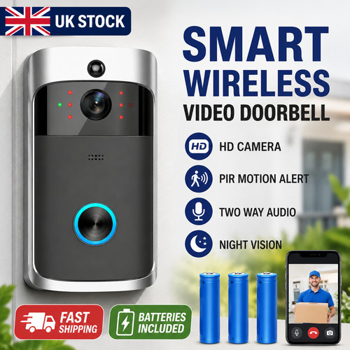 Elenxs wireless video doorbell - wireless,